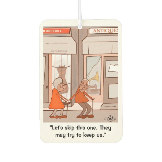 Antiquitäten Autolufterfrischer (Vorderseite)