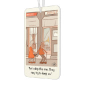 Antiquitäten Autolufterfrischer (Links)