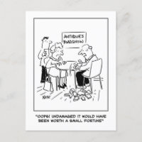 Antiquitäten Desaster. Bewertung der antiken Händl