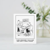 Antiquitäten Desaster. Bewertung der antiken Händl Postkarte (Stehend Vorderseite)