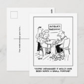 Antiquitäten Desaster. Bewertung der antiken Händl Postkarte (Vorne/Hinten)