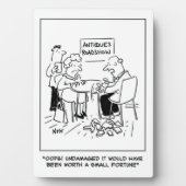 Antiquitäten Desaster - Funny Fotoplatte (Vorderseite)