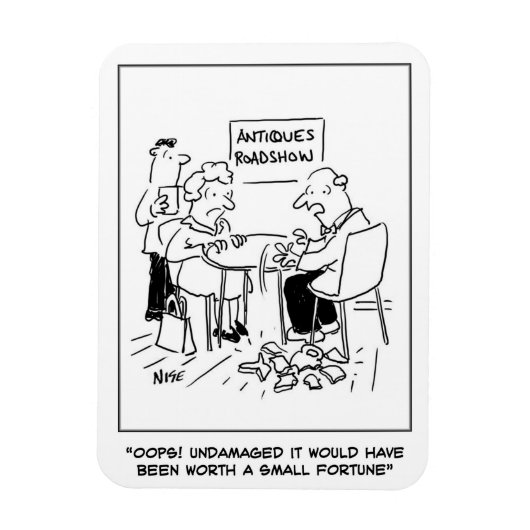 Antiquitäten Desaster - Magnet (Vertikal)