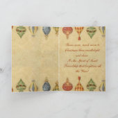 Antiquitäten Feiertagskarte (Innenseite)