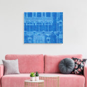 Antiquitäten "Gefühl Blue" druckt Leinwand Art (Insitu (Wohnzimmer))