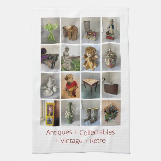 Antiquitäten Geschirrtuch (Vertikal)