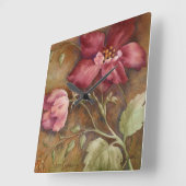 Antiquitäten I Quadratische Wanduhr (Winkel)