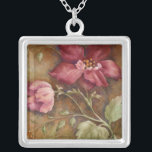 Antiquitäten I Versilberte Kette<br><div class="desc">floral</div>