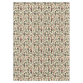 Antiquitäten-inspirierte Tischdecken, Vintage Nuss Tischdecke (Vorderseite)