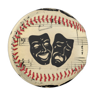 Antiquitäten Musik und Theatermasken Baseball