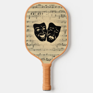 Antiquitäten Musik und Theatermasken Pickleball Schläger