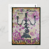 Antiquitäten ~ Postkarte (Vorne/Hinten)