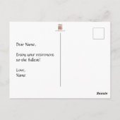 Antiquitäten Postkarte (Rückseite)