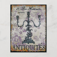 Antiquitäten ~ Postkarte