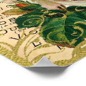 Antiquitäten Rose Parfüm Poster (Ecke)