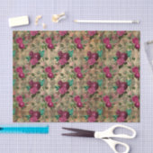 Antiquitäten Rosen Seidenpapier (Handwerk)