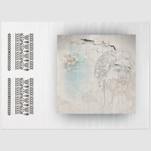 Antiquitäten Seidenpapier (Vorderseite)