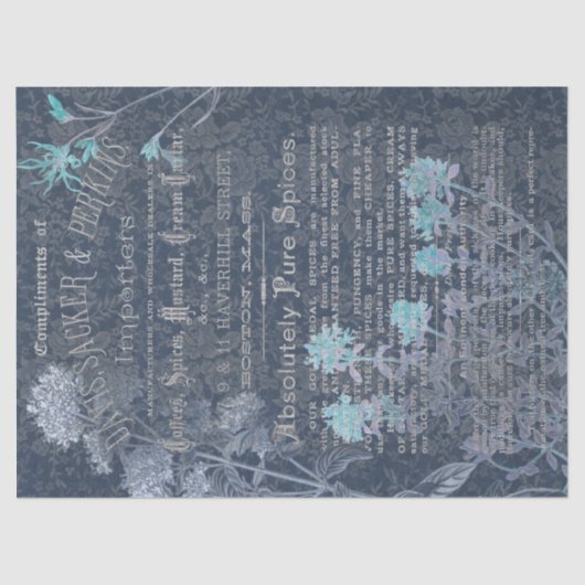 Antiquitäten und Ephemera Dekoupage Tissue Paper Seidenpapier (Vorderseite)