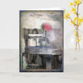 Antiquitäten und Erinnerungen Karte (Gelbe Blume)