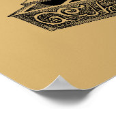 Antiquitäten Viktorianisches Zeitalter Banca del G Poster (Ecke)