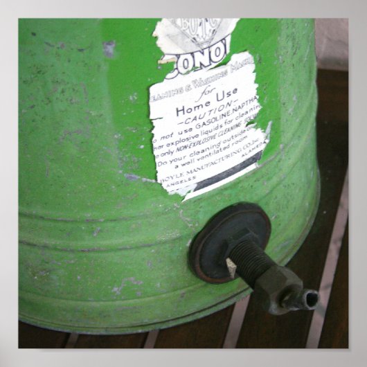 Antiquitätenabdruck Poster (Vorne)