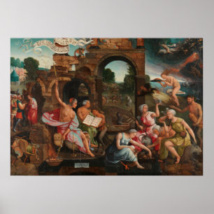 Antiquitätenbeschreibung Poster