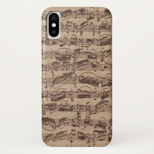 Antiquitätenblatt Musik Bach Manuskript Case-Mate iPhone Hülle