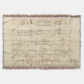 Antiquitätenblatt Musik Chopin Manuskript Decke (Vorderseite)