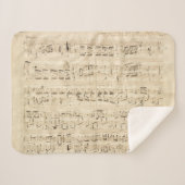 Antiquitätenblatt Musik Chopin Manuskript Sherpadecke (Vorderseite (Horizontal))
