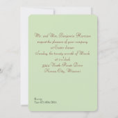 Antiquitätenblitz Osterhasen informelle Einladung (Rückseite)