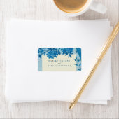 Antiquitätenblossom Adressaufkleber (Insitu)