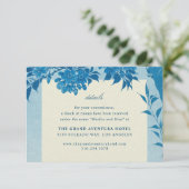 Antiquitätenblossom Begleitkarte (Stehend Vorderseite)