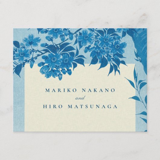 Antiquitätenblossom Begleitkarte (Vorderseite)