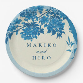 Antiquitätenblossom Pappteller