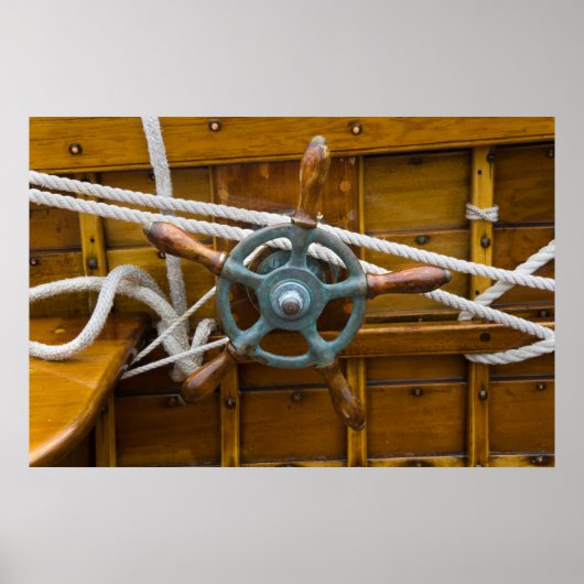 Antiquitätenboot Poster (Vorne)