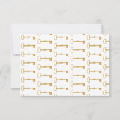 Antiquitätenbriefkasten | Einladung zum Haushalt (Rückseite)