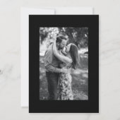 Antiquitätenbrillen, die eine Leuchtenengagierungs Einladung (Rückseite)