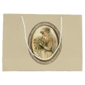 Antiquitätenbrücke Große Geschenktüte (Rückseite)