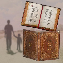 Antiquitätenbuch (anpassbar) Vatertagskarte Karte