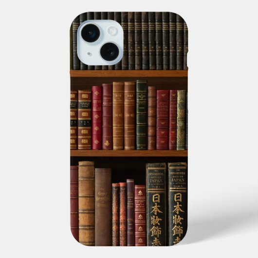 Antiquitätenbuch Case-Mate iPhone Hülle (Rückseite)