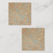 Antiquitätenbuch I Quadratische Visitenkarte (Vorne/Hinten)