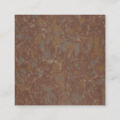 Antiquitätenbuch II Quadratische Visitenkarte (Rückseite)