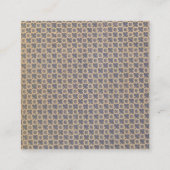 Antiquitätenbuch III Quadratische Visitenkarte (Rückseite)