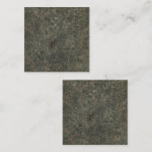 Antiquitätenbuch IV Quadratische Visitenkarte (Vorne/Hinten)