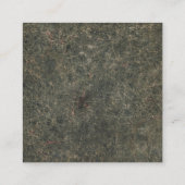 Antiquitätenbuch IV Quadratische Visitenkarte (Rückseite)