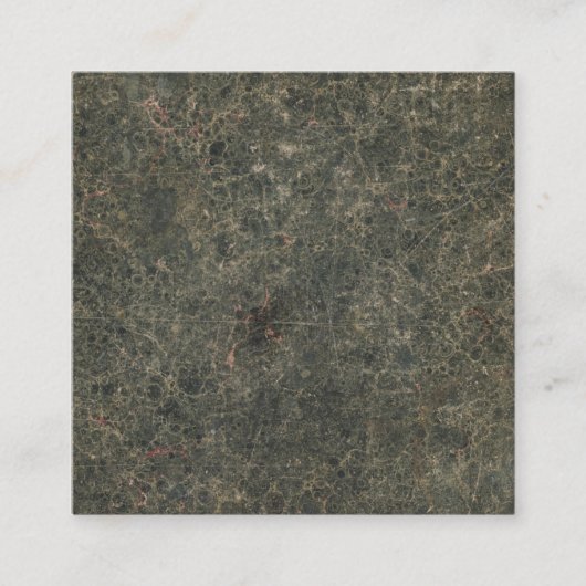 Antiquitätenbuch IV Quadratische Visitenkarte (Vorderseite)