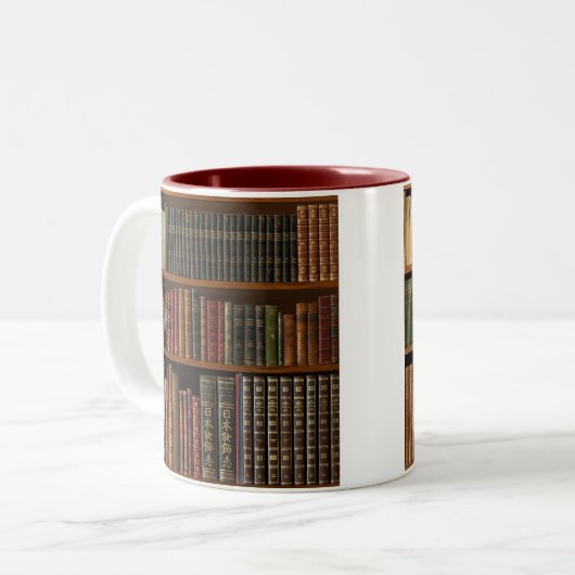 Antiquitätenbuch Zweifarbige Tasse (Vorderseite Links)