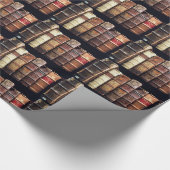 Antiquitätenbücher aus dem 18. Jahrhundert Geschenkpapier (Ecke)