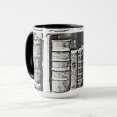 Antiquitätenbücher zur Tasse des Shelds (Vorderseite Links)