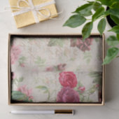 Antiquitätendekoupage & Gewebepapier dunkelrosa Ro Seidenpapier (Geschenk)